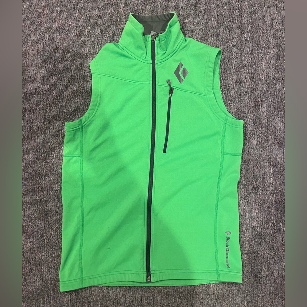 Black Diamond Green coefficient vest
